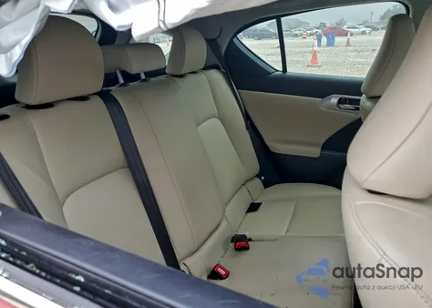 2013 Lexus Ct 200 z USA, uszkodzony, nr VIN JTHKD5BH7D2149396